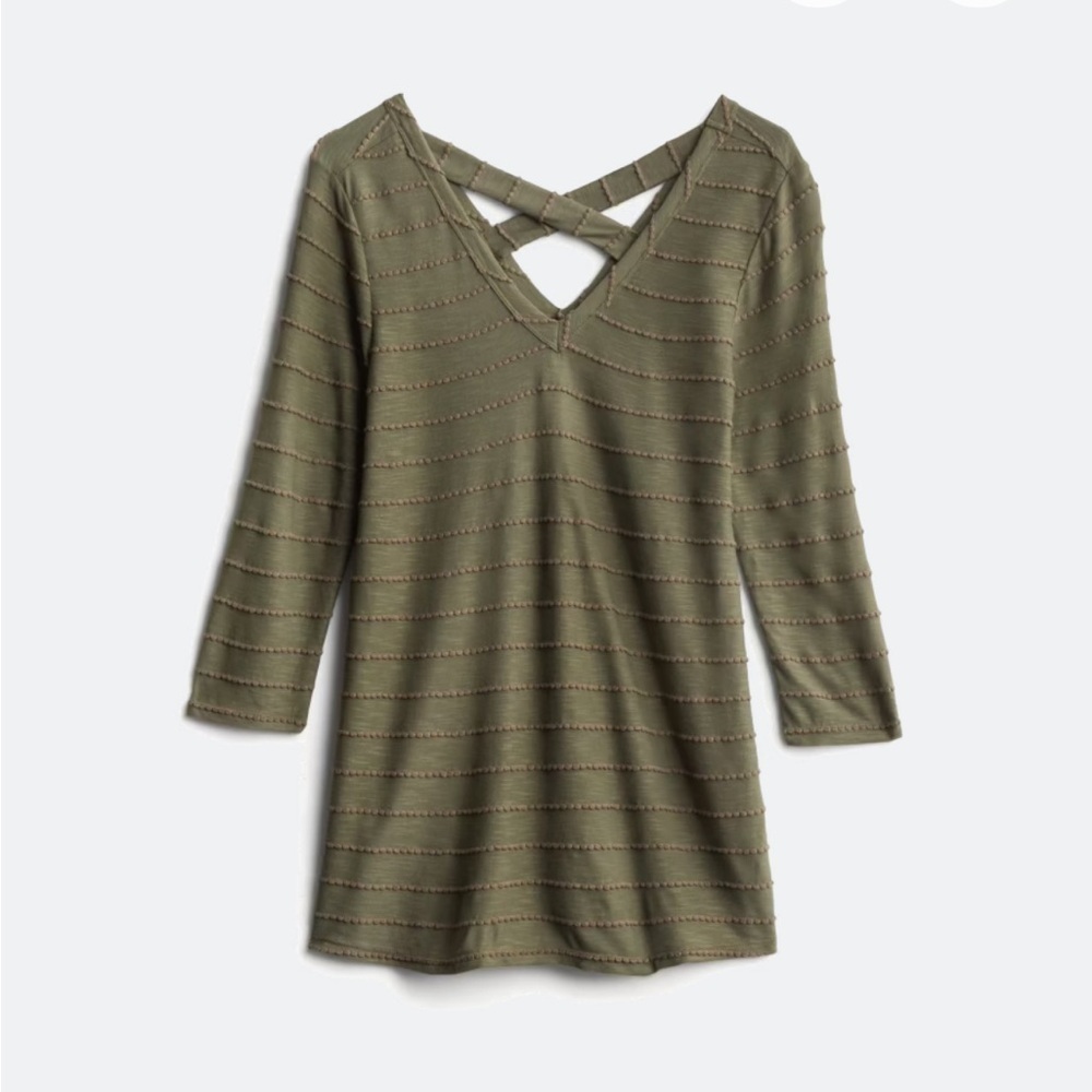 Kaileigh - Luciana Back Detail Knit Top - Size XL
